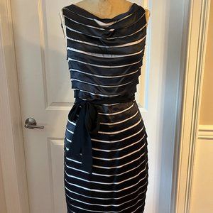 Yohana Barachi Black & Nude Cocktail Dress Size 0
